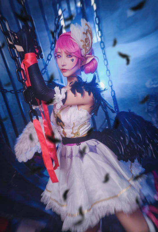 『王者荣耀』小乔天鹅之梦cos正片 - 拿相机的执义